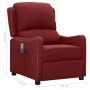 Sillón de masaje elevable tela rojo tinto de vidaXL, Sillones de masaje eléctricos - Ref: Foro24-3093408, Precio: 251,99 €, D...