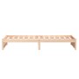 Estructura de cama madera maciza de pino 100x200 cm de vidaXL, Camas y somieres - Ref: Foro24-833237, Precio: 113,57 €, Descu...