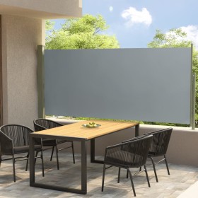 Graue einziehbare Gartenmarkise 140x300 cm von vidaXL, Sonnenschirme - Ref: Foro24-317834, Preis: 75,35 €, Rabatt: %