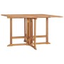 Folding garden dining set 5 pieces solid teak wood by vidaXL, Garden sets - Ref: Foro24-3096576, Price: 598,38 €, Discount: %