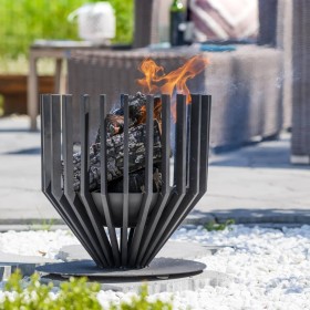 RedFire Brasero Irving negro medio de RedFire, Chimeneas - Ref: Foro24-441224, Precio: 181,99 €, Descuento: %