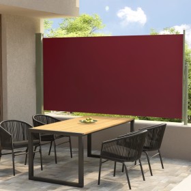 Rote einziehbare Seitenmarkise für den Garten, 160 x 300 cm von vidaXL, Sonnenschirme - Ref: Foro24-317843, Preis: 63,99 €, R...