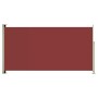 Toldo lateral retráctil de jardín rojo 160x300 cm de vidaXL, Sombrillas - Ref: Foro24-317843, Precio: 62,50 €, Descuento: %