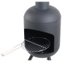 RedFire Gartenkamin mit BBQ-Grillfeuer, groß, schwarz von RedFire, Kamine - Ref: Foro24-441228, Preis: 243,05 €, Rabatt: %