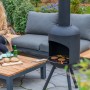 RedFire Gartenkamin mit BBQ-Grillfeuer, groß, schwarz von RedFire, Kamine - Ref: Foro24-441228, Preis: 243,05 €, Rabatt: %