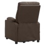 Sillón de masaje elevable de tela marrón de vidaXL, Sillones de masaje eléctricos - Ref: Foro24-3093491, Precio: 281,08 €, De...