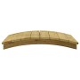 Puente de jardín madera maciza pino impregnada 110x74 cm de vidaXL, Puentes de jardín - Ref: Foro24-318205, Precio: 133,12 €,...