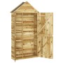 Impregnated pine wood tool shed 107x37x220 cm by vidaXL, Sheds - Ref: Foro24-318192, Price: 306,99 €, Discount: %