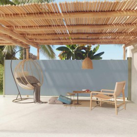 Gray retractable garden side awning 160x600 cm by vidaXL, Umbrellas - Ref: Foro24-317962, Price: 100,99 €, Discount: %