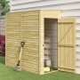 Pine wood garden storage shed 100x210x218 cm by vidaXL, Sheds - Ref: Foro24-318201, Price: 570,90 €, Discount: %