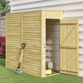 Gartenschuppen aus Kiefernholz, 100 x 210 x 218 cm von vidaXL, Schuppen - Ref: Foro24-318201, Preis: 570,99 €, Rabatt: %