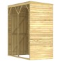 Caseta de almacenaje de jardín madera de pino 100x210x218 cm de vidaXL, Cobertizos - Ref: Foro24-318201, Precio: 570,90 €, De...