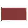 Toldo lateral retráctil de jardín rojo 160x300 cm de vidaXL, Sombrillas - Ref: Foro24-317883, Precio: 60,22 €, Descuento: %