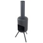 RedFire Chimenea de jardín Fuego pequeña negra de RedFire, Chimeneas - Ref: Foro24-441227, Precio: 125,05 €, Descuento: %