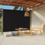 Ausziehbare Seitenmarkise für Terrasse, schwarz, 220 x 300 cm von vidaXL, Sonnenschirme - Ref: Foro24-317904, Preis: 123,31 €...