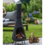 RedFire Chimenea de jardín Napa negro de RedFire, Chimeneas - Ref: Foro24-441226, Precio: 144,39 €, Descuento: %