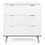 Finori Drawer Göteborg 1 white and Sonoma oak by Finori, Drawers - Ref: Foro24-441185, Price: 168,71 €, Discount: %