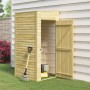 Pine wood garden storage shed 100x110x218 cm by vidaXL, Sheds - Ref: Foro24-318200, Price: 387,81 €, Discount: %