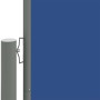 Blaue einziehbare Seitenmarkise 220x1000 cm von vidaXL, Sonnenschirme - Ref: Foro24-318052, Preis: 137,99 €, Rabatt: %