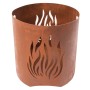 RedFire Handmade Kiruna Garden Fireplace Steel Rust Color by RedFire, Chimneys - Ref: Foro24-441219, Price: 107,47 €, Discoun...