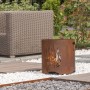 RedFire Handmade Kiruna Garden Fireplace Steel Rust Color by RedFire, Chimneys - Ref: Foro24-441219, Price: 107,47 €, Discoun...