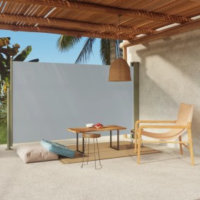 Toldo lateral retráctil de jardín gris 180x300 cm de vidaXL, Sombrillas - Ref: Foro24-317894, Precio: 85,99 €, Descuento: %