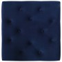 Samt Hocker navy blau 60x60x36 cm von vidaXL, Küchenhocker - Ref: Foro24-329928, Preis: 58,99 €, Rabatt: %