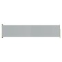 Toldo lateral retráctil para patio gris 140x600 cm de vidaXL, Sombrillas - Ref: Foro24-317956, Precio: 84,94 €, Descuento: %