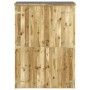 Cobertizo de herramientas madera pino impregnada 123x45x171 cm de vidaXL, Cobertizos - Ref: Foro24-318196, Precio: 285,58 €, ...