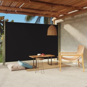 Ausziehbare Seitenmarkise für Terrasse, schwarz, 200 x 300 cm von vidaXL, Sonnenschirme - Ref: Foro24-317898, Preis: 101,99 €...