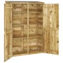 Cobertizo de herramientas madera pino impregnada 123x45x171 cm de vidaXL, Cobertizos - Ref: Foro24-318196, Precio: 285,58 €, ...