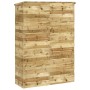 Cobertizo de herramientas madera pino impregnada 123x45x171 cm de vidaXL, Cobertizos - Ref: Foro24-318196, Precio: 285,58 €, ...