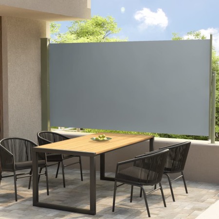 Einziehbare seitliche Gartenmarkise grau160x300 cm von vidaXL, Sonnenschirme - Ref: Foro24-317840, Preis: 65,88 €, Rabatt: %