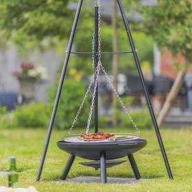 RedFire Barbacoa de jardín con trípode y brasero negro 50 cm de RedFire, Chimeneas - Ref: Foro24-441223, Precio: 153,99 €, De...