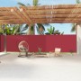 Toldo lateral retráctil rojo 200x1200 cm de vidaXL, Sombrillas - Ref: Foro24-318083, Precio: 129,97 €, Descuento: %