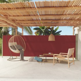 Rote einziehbare Seitenmarkise für den Garten, 160 x 600 cm von vidaXL, Sonnenschirme - Ref: Foro24-317961, Preis: 100,99 €, ...