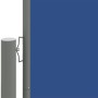 Toldo lateral retráctil azul 140x600 cm de vidaXL, Sombrillas - Ref: Foro24-317992, Precio: 85,69 €, Descuento: %