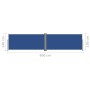 Toldo lateral retráctil azul 140x600 cm de vidaXL, Sombrillas - Ref: Foro24-317992, Precio: 85,69 €, Descuento: %