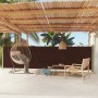 Retractable side awning for brown patio 140x600 cm by vidaXL, Umbrellas - Ref: Foro24-317957, Price: 85,89 €, Discount: %