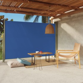 Ausziehbare Seitenmarkise für Terrasse blau 200x300 cm von vidaXL, Sonnenschirme - Ref: Foro24-317902, Preis: 102,99 €, Rabat...