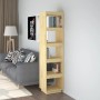 Estantería/divisor de espacios madera maciza pino 40x35x167 cm de vidaXL, Librerías y estanterías - Ref: Foro24-810854, Preci...