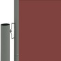 Toldo lateral retráctil marrón 180x600 cm de vidaXL, Sombrillas - Ref: Foro24-318003, Precio: 71,91 €, Descuento: %