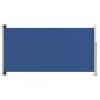 Toldo lateral retráctil de jardín azul 160x300 cm de vidaXL, Sombrillas - Ref: Foro24-317842, Precio: 68,56 €, Descuento: %