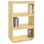 Estantería/divisor de espacios madera maciza pino 60x35x103 cm de vidaXL, Librerías y estanterías - Ref: Foro24-810864, Preci...