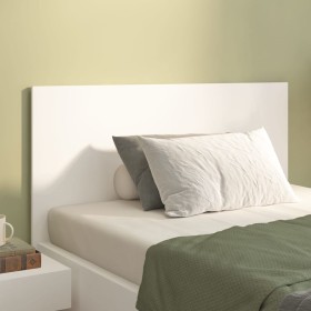 White plywood bed headboard 120x1.5x80 cm by vidaXL, Headboards and footboards - Ref: Foro24-811025, Price: 59,62 €, Discount: %