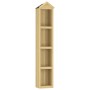 Caseta herramientas jardín 40x33x222 cm madera pino impregnada de vidaXL, Cobertizos - Ref: Foro24-318189, Precio: 97,93 €, D...