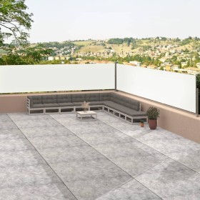 Toldo lateral retráctil crema 117x1200 cm de vidaXL, Sombrillas - Ref: Foro24-318055, Precio: 69,99 €, Descuento: %