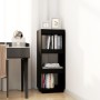 Shelf / space divider black pine wood 40x35x103 cm by vidaXL, Bookcases and shelves - Ref: Foro24-810848, Price: 49,32 €, Dis...