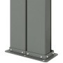 Toldo lateral retráctil gris antracita 117x600 cm de vidaXL, Sombrillas - Ref: Foro24-317984, Precio: 88,99 €, Descuento: %