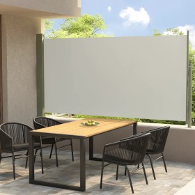 Cream retractable side garden awning160x300 cm by vidaXL, Umbrellas - Ref: Foro24-317839, Price: 65,88 €, Discount: %